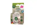 Bild 1 von nip®Schnuller My Butterfly Night Green Silikon Größe 2 (5-18 Monate), 2 Stk