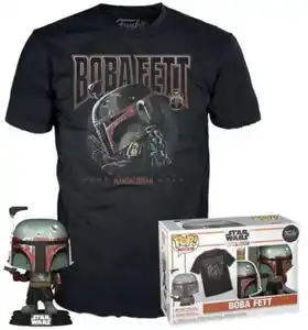 Funko - POP! - Star Wars - Boba Fett Figur + Tee Größe L, 1 Stk