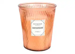 Citronella-Kerze im Glas
