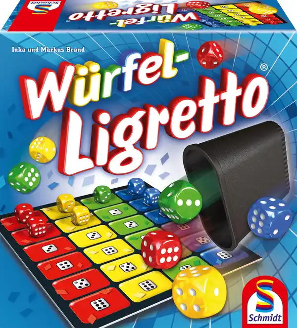 Bild 1 von Schmidt Spiele - Würfel-Ligretto, 1 Stk