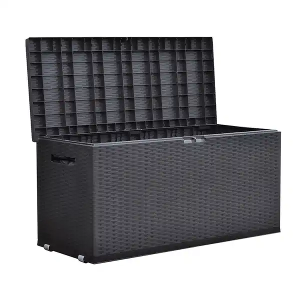 Bild 4 von Gartentruhe "Nizza" mit 350 Litern Stauraum, ca. 120 x 52 x 60 cm – Anthrazit