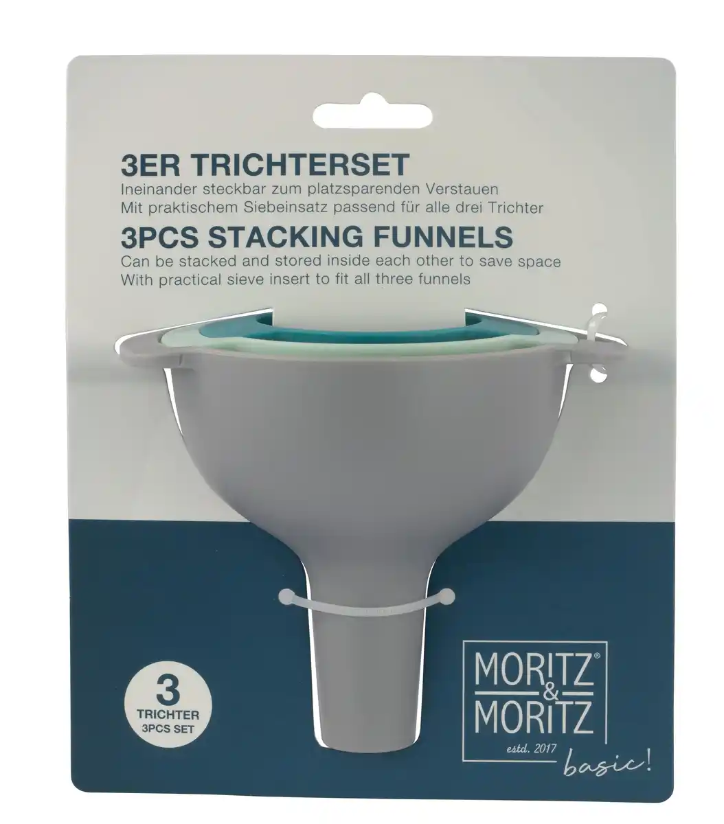 Bild 1 von Moritz&Moritz Trichterset 3-tlg., 1 Stk