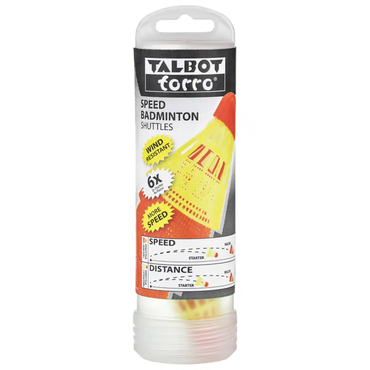 Bild 1 von Talbot-Torro Speed-Badminton-Bälle - 6er-Set