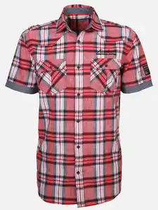Herren Freizeithemd Rot