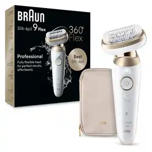 BRAUN Epilierer Silk-épil 9 Flex, 9-011 gold, 0 Wei