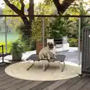 Bild 2 von Erhöhtes Hundebett, Outdoor Haustierbett Hundeliege für kleine Hunde Grau