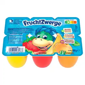 DANONE Fruchtzwerge Banane-Erdbeere-Aprikose 300 g
