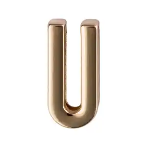 OHLALA! Golden Letter U für Personalize Cover&Sleeve, 1 Stk