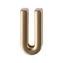 Bild 1 von OHLALA! Golden Letter U für Personalize Cover&Sleeve, 1 Stk