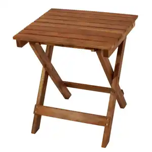 Klapp-Beistelltisch 38 x 43 x 47,5 cm Akazie