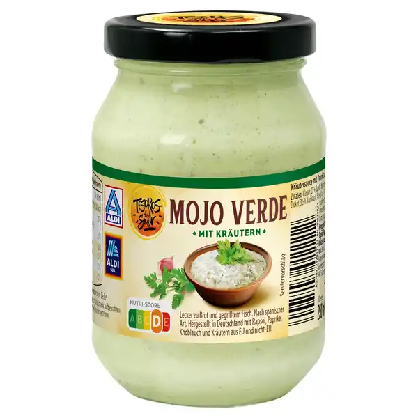 Bild 1 von Spanische Mojo-Saucen 250 ml, Mojo Verde