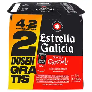 ESTRELLA GALICIA 4+2 Vorteilspack