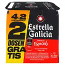 Bild 1 von ESTRELLA GALICIA 4+2 Vorteilspack