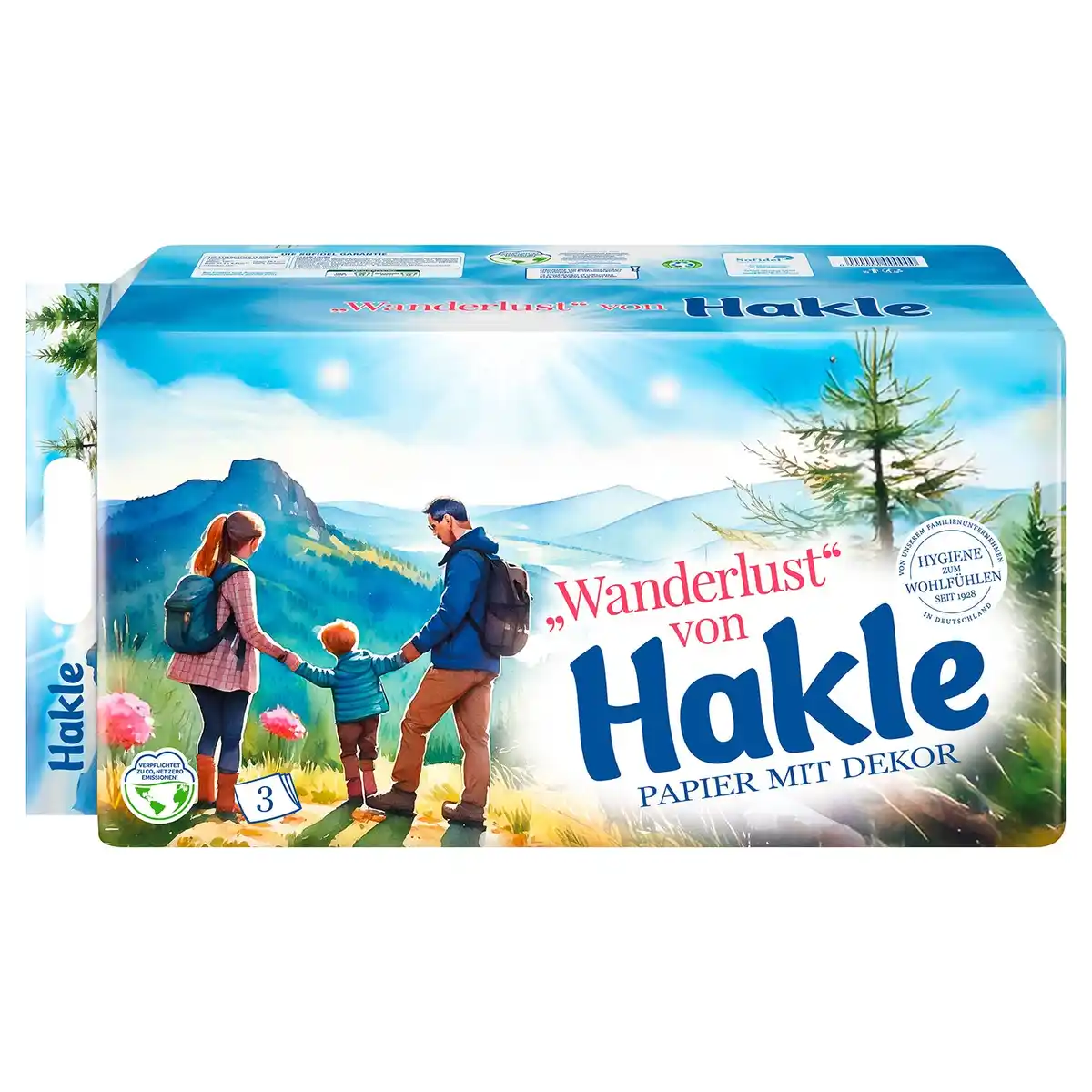 Bild 1 von HAKLE Topa 3-lagig, 16 x 150 Blatt