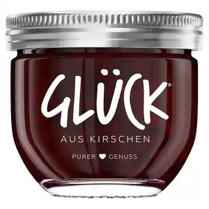 GLÜCK Fruchtaufstrich 230 g, Sauerkirsche