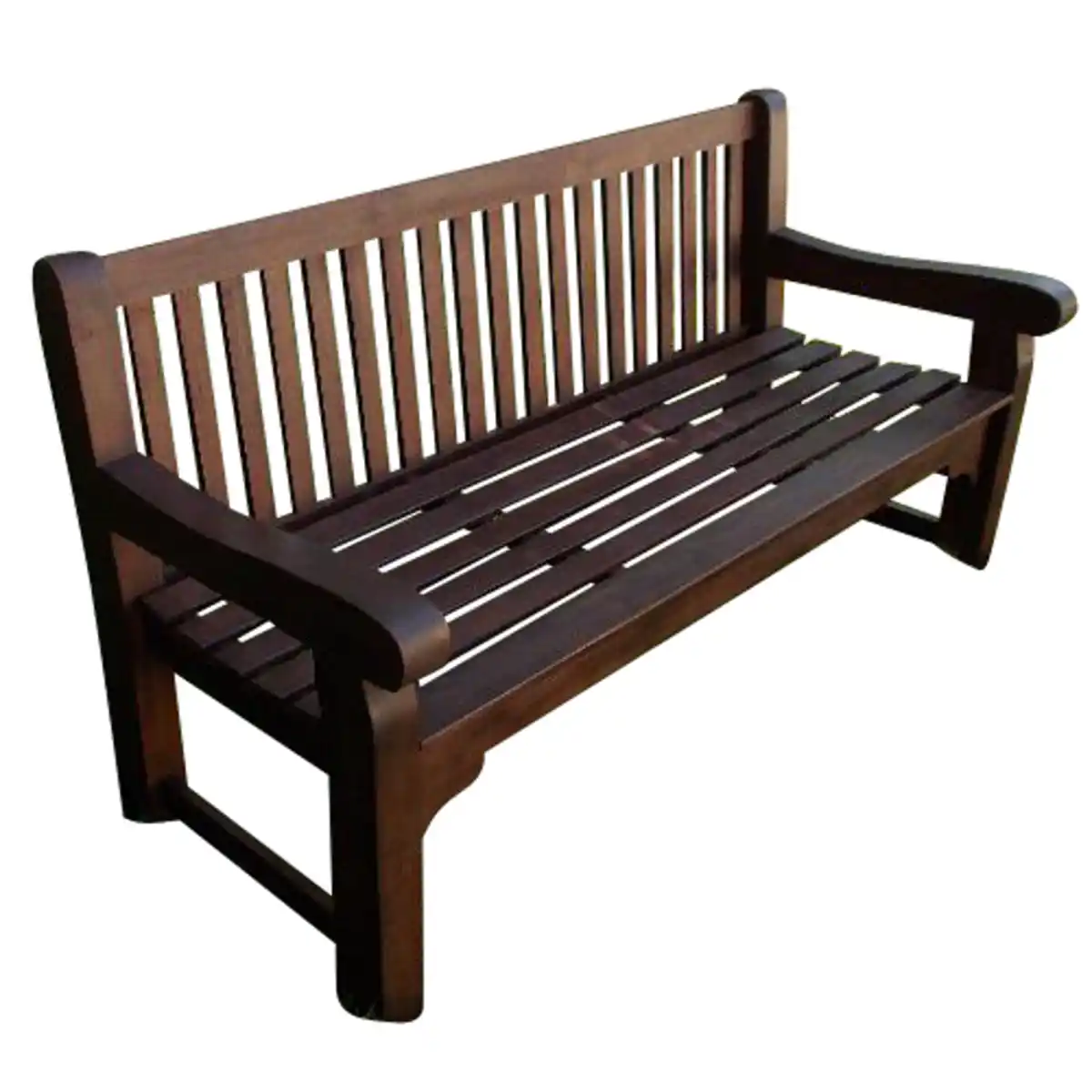 Bild 1 von Holz-Gartenbank 3-Sitzer 162 x 69 x 90 cm extra stabil Eukalyptus