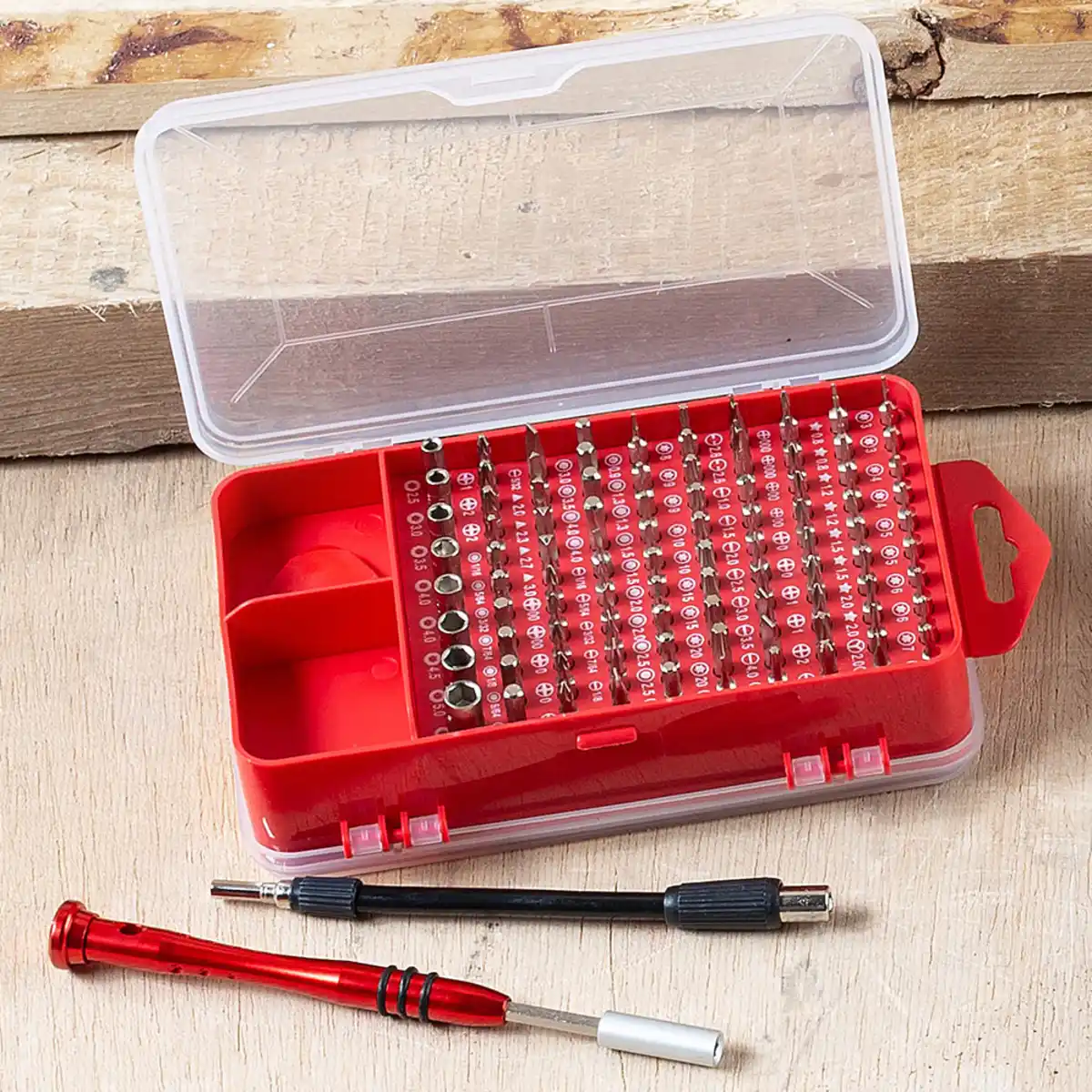 Bild 1 von XXL-Präzisionsschraubendreher Set 108tlg.