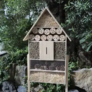 Insektenhotel auf Stelzen 50x119x12cm