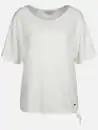 Bild 1 von Damen Struktur Jacquardshirt Weiß