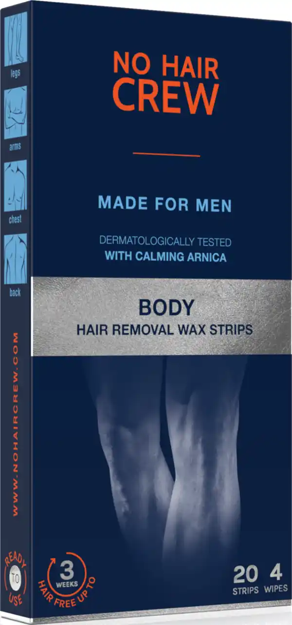 Bild 1 von No Hair Crew Kaltwachsstreifen Body