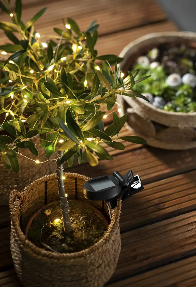 Bild 3 von IDEENWELT Solar-Metalldraht-Lichterkette