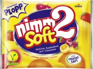 Storck nimm2 Gefüllte Kaubonbons mit Vitaminen, 800 g