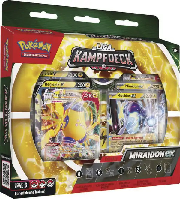 Bild 2 von Amigo Pokémon-Sammelkartenspiel: Liga-Kampfdeck Miraidon-ex