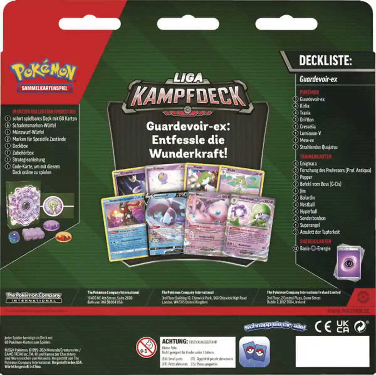 Bild 4 von Amigo Pokémon-Sammelkartenspiel: Liga-Kampfdeck Guardevoir-ex