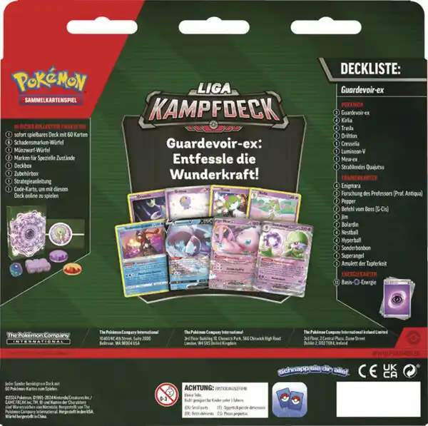 Bild 4 von Amigo Pokémon-Sammelkartenspiel: Liga-Kampfdeck Guardevoir-ex