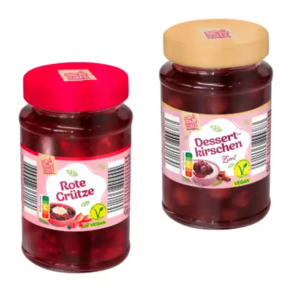 Bild 1 von SWEET VALLEY Dessertkirschen / Rote Grütze 420g