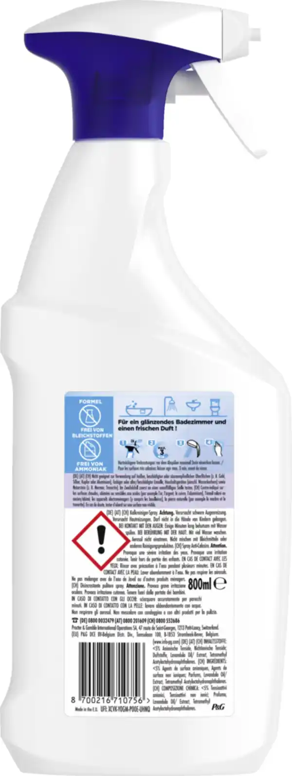 Bild 2 von Antikal Entkalker Fresh Spray, 800 ml