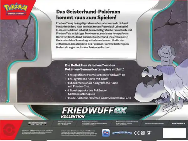 Bild 4 von Amigo Pokémon-Sammelkartenspiel Kollektion Friedwuff-ex