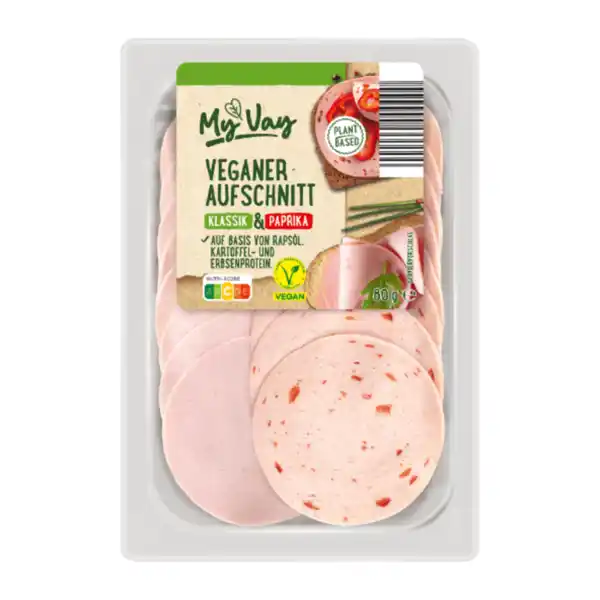 Bild 1 von MYVAY Veganer Aufschnitt 80g