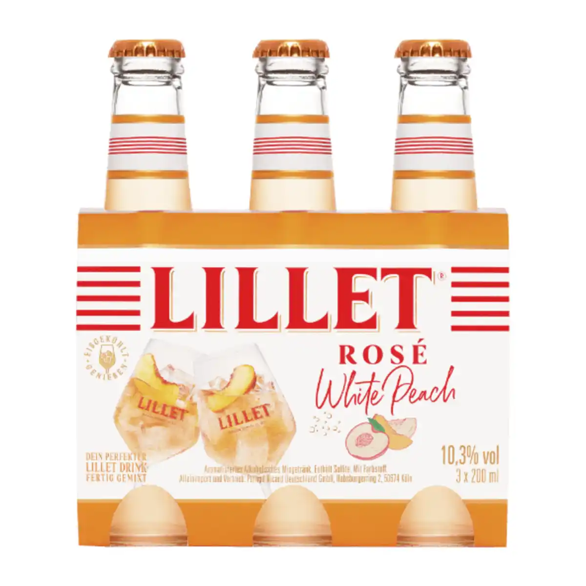 Bild 1 von LILLET Aperitif Rosé White Peach 0,2L