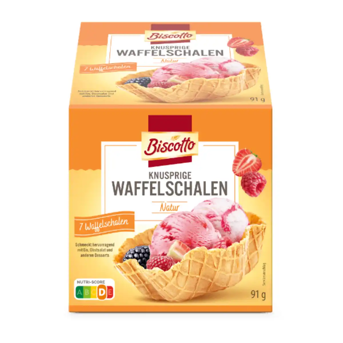 Bild 2 von BISCOTTO Knusprige Waffelschalen