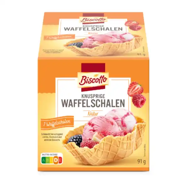 Bild 2 von BISCOTTO Knusprige Waffelschalen