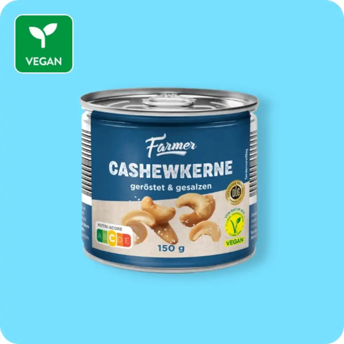 Bild 1 von FARMER Cashewkerne, Verschiedene Sorten