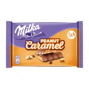 MILKA Schoko-Riegel Peanut Caramel 185g