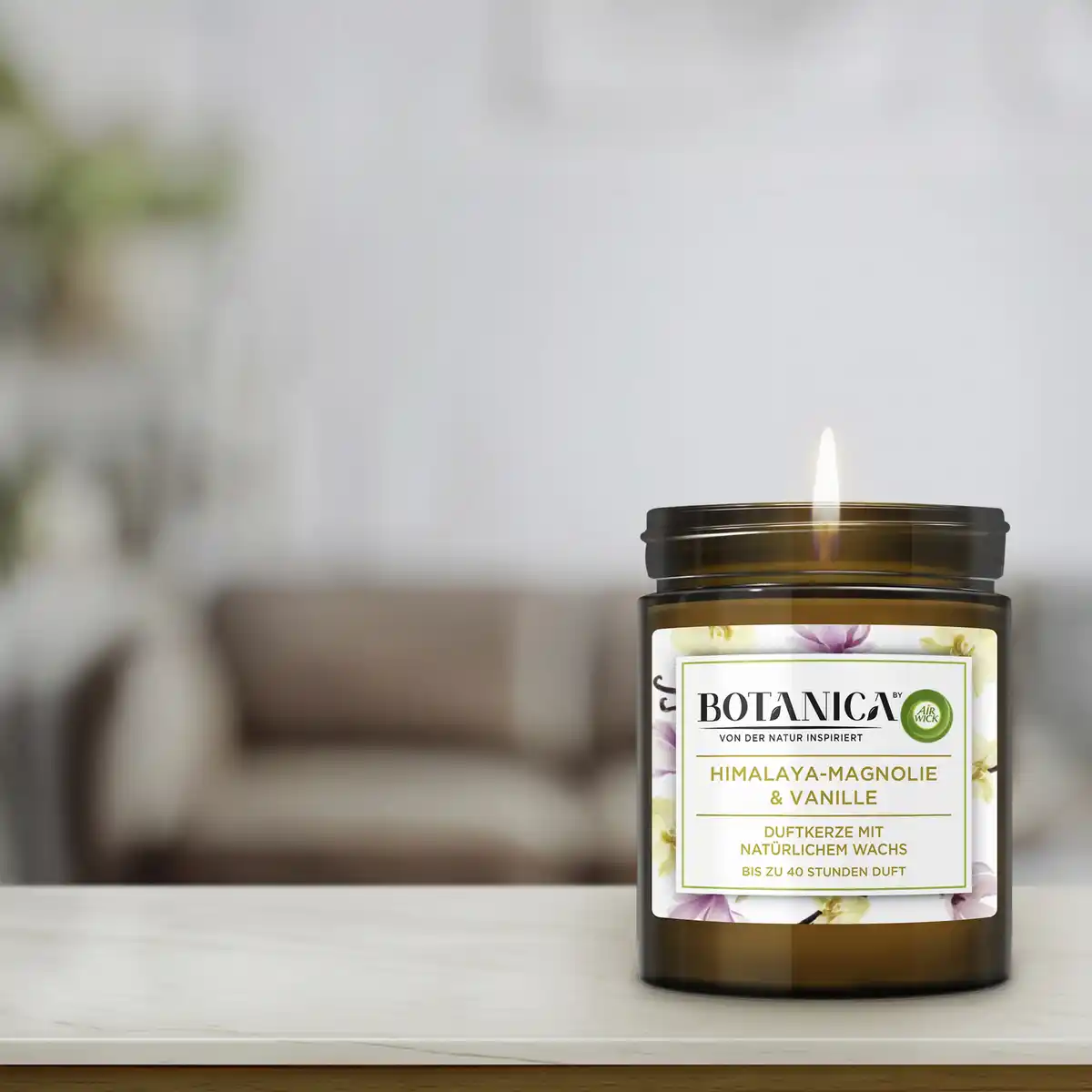 Bild 3 von Air Wick Botanica Duftkerze Himalaya-Magnolie & Vanille, 205 g