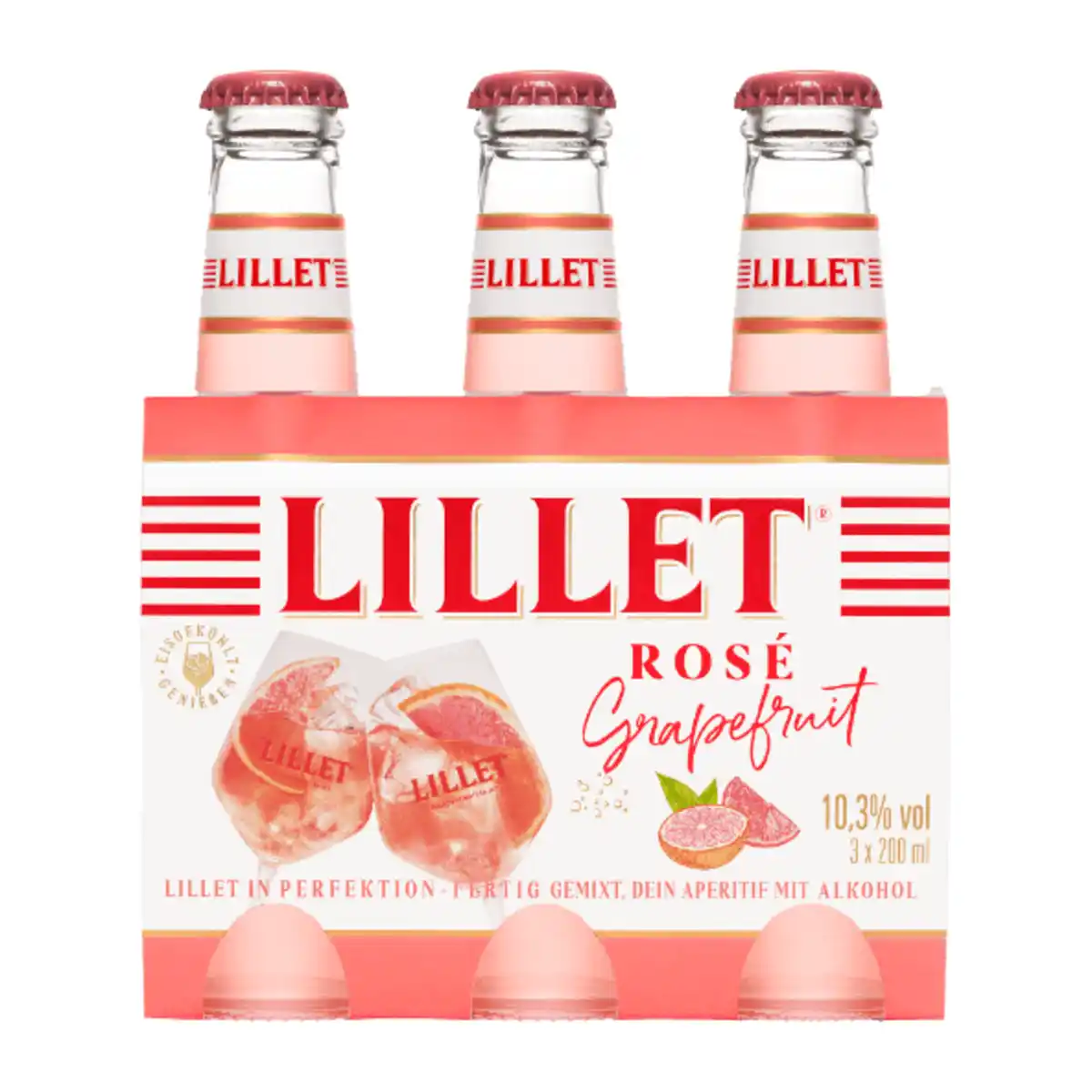 Bild 1 von LILLET Aperitif Rosé Grapefruit 0,2L