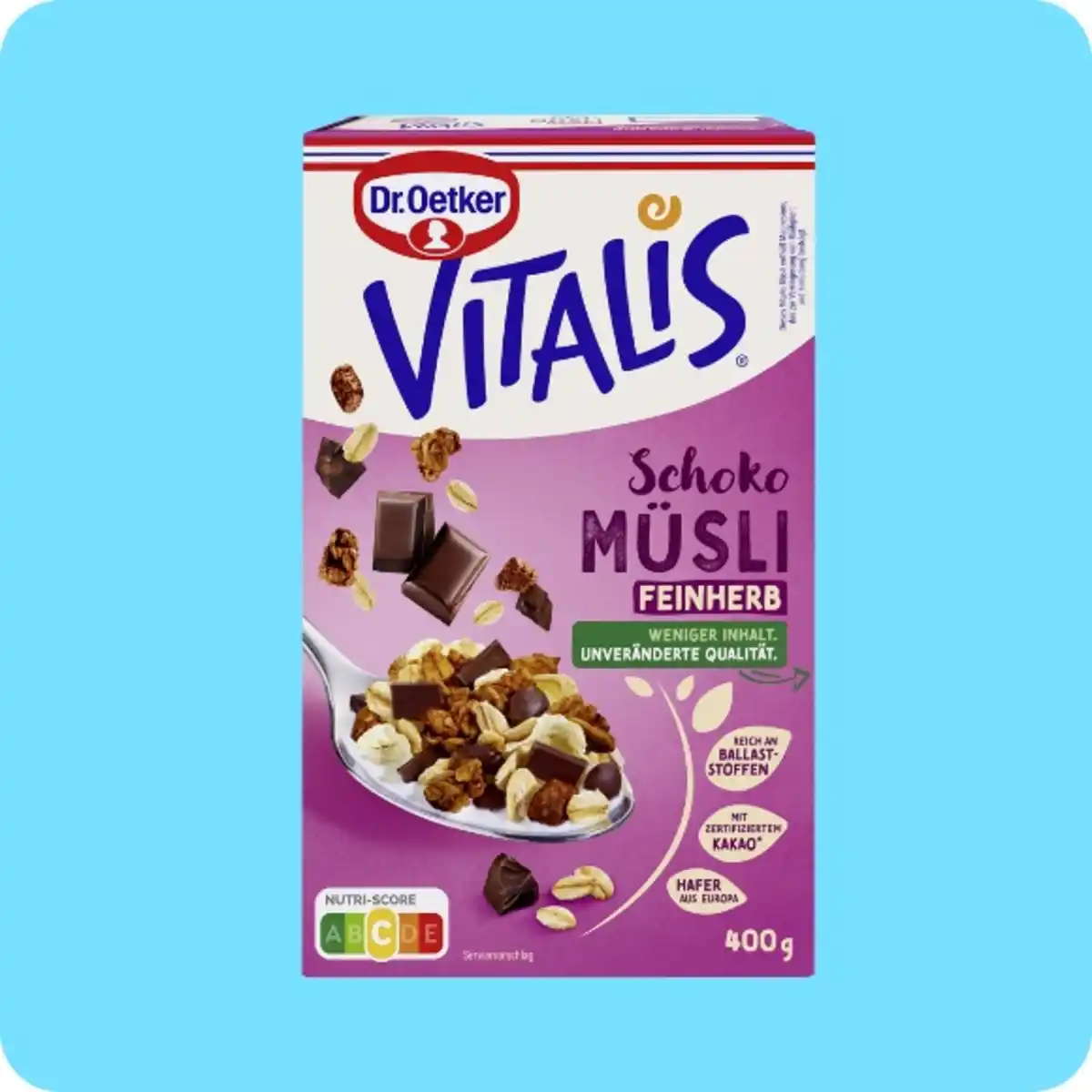 Bild 1 von DR. OETKER Vitalis-Müsli, Schoko-Feinherb
