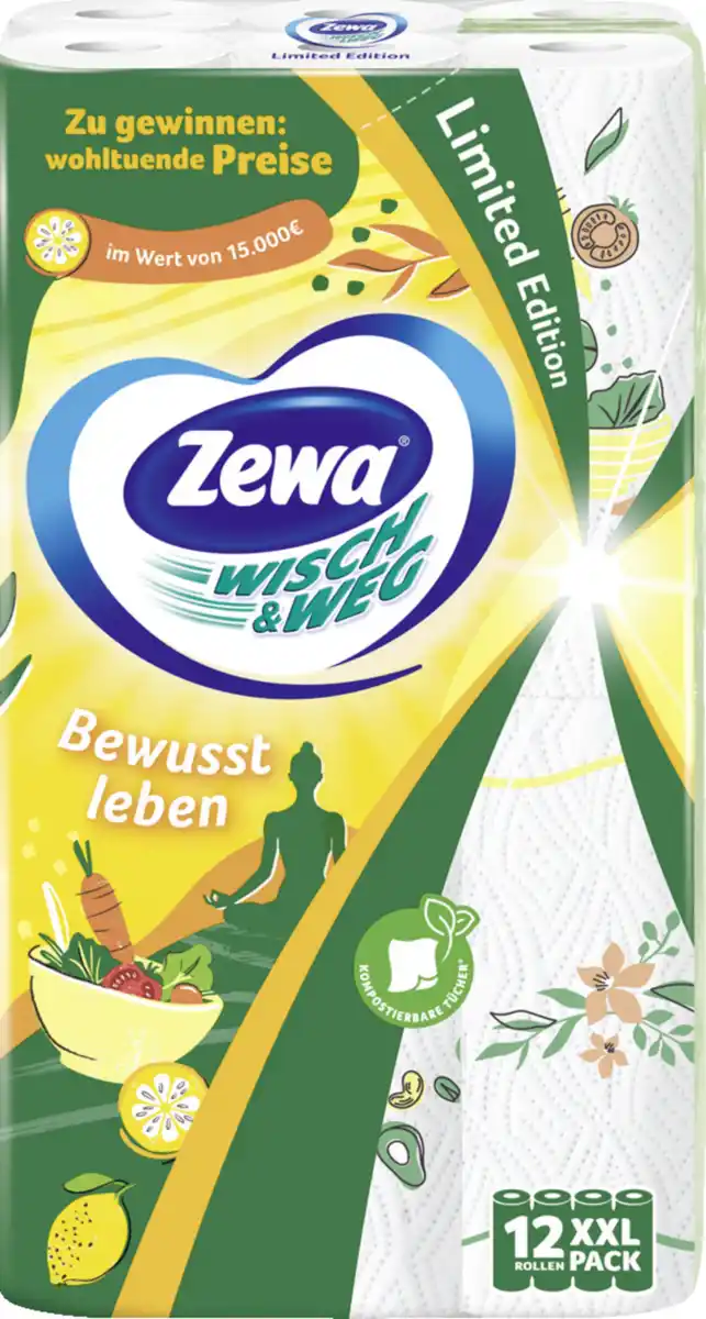 Bild 1 von Zewa Haushaltstücher Wisch & Weg Limited Edition XXL Pack