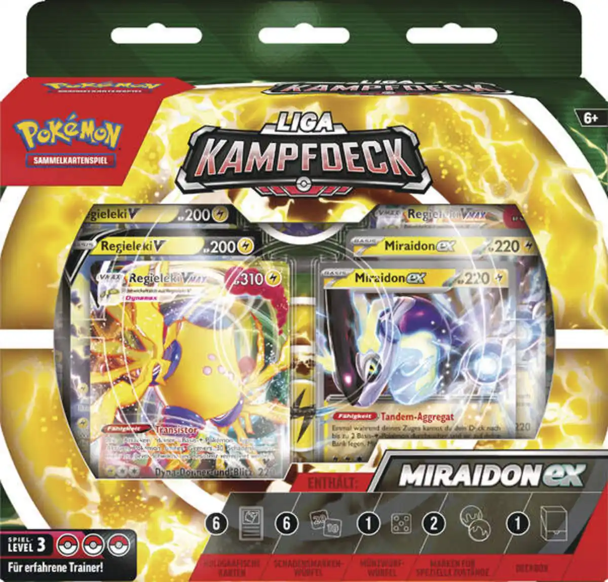 Bild 1 von Amigo Pokémon-Sammelkartenspiel: Liga-Kampfdeck Miraidon-ex