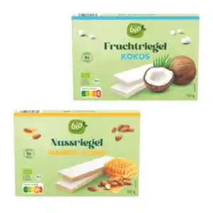 BIO Bio-Frucht- / Nussriegel 150g