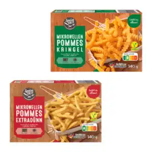 SPEISEZEIT Mikrowellen-Pommes 140g