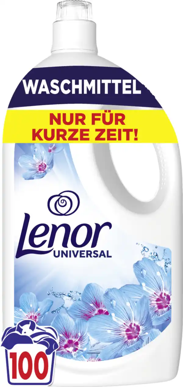 Bild 1 von Lenor Vollwaschmittel Flüssig Aprilfrisch 100 WL