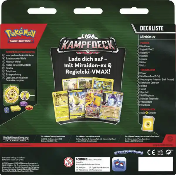 Bild 4 von Amigo Pokémon-Sammelkartenspiel: Liga-Kampfdeck Miraidon-ex