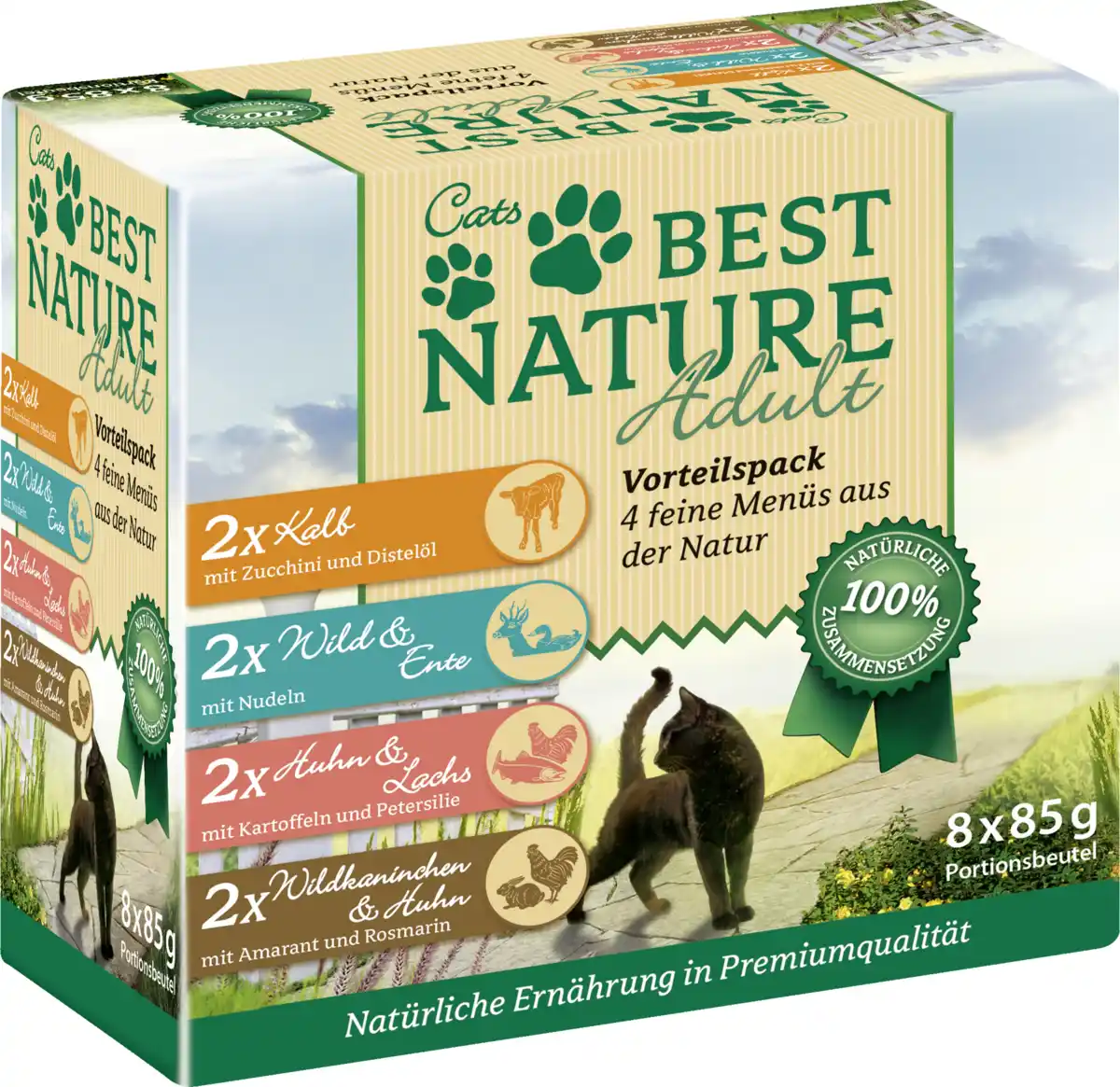 Bild 1 von Best Nature Katzennassfutter Multipack, 680 g