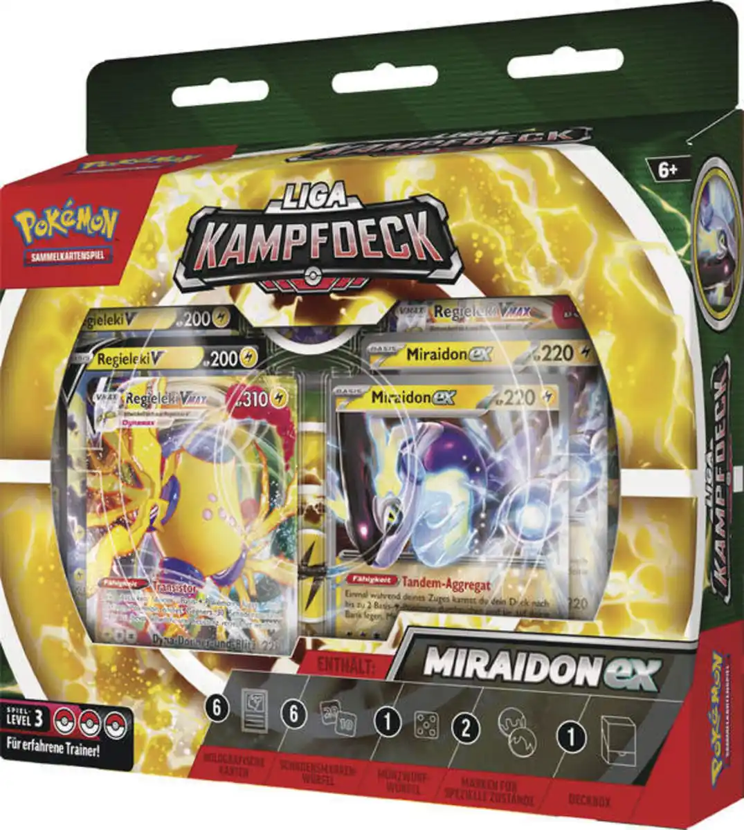 Bild 3 von Amigo Pokémon-Sammelkartenspiel: Liga-Kampfdeck Miraidon-ex