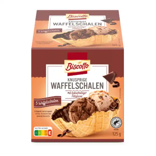 Bild 3 von BISCOTTO Knusprige Waffelschalen
